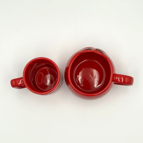 M&Ms Red Character Mug Set - 2 Unique Ceramic Mugs With Playful Expressions - Picture 3 of 9